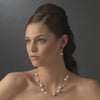 Bridal Wedding Necklace 8362 Pink
