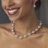Bridal Wedding Necklace 8372 Pink