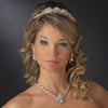 Freshwater Pearl & Crystal Bridal Wedding Tiara Headpiece 660