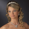 Freshwater Pearl & Crystal Bridal Wedding Tiara Headpiece 660