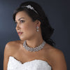 Silver Plated Swarovski Bridal Wedding Headband HP 8248
