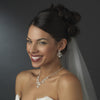 Elaborate Swarovski Crystal Bridal Wedding Jewelry Set NE 2316