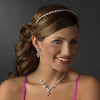 Silver and AB Bridal Wedding Headband HP 6008