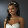 Silver Freshwater Pearl Bridal Wedding Tiara HP 8262