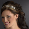 * Elegant Silver Clear Crystal Bridal Wedding Tiara Headpiece 9832