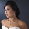 Elegant Crystal Bridal Wedding Jewelry Set NE 71630
