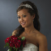 Dainty Pearl & Rhinestone Bridal Wedding Jewelry Set NE 71886 (Silver or Gold)