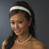Bridal Wedding Necklace Earring Set NE 781 Gold Ivory