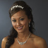 Gold Pearl Bridal Wedding Jewelry Set NE 8234