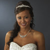 Headpiece 8234 Gold Ivory Clear w/ Natural Pearl