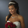 Stunning Gold Crystal & Pearl Bridal Wedding Tiara HP 8236