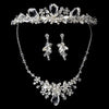 Swarovski Crystal Bridal Wedding Jewelry Set & Tiara Set 8237