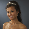 * Silver or Gold Plated Bridal Wedding Tiara HP 8266