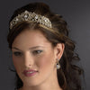 Gold Plated Bridal Wedding Tiara HP 8271