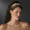 Gold Plated Bridal Wedding Headband HP 8273