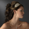 Headpiece 8349 Light Gold Clear