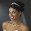 Gold Clear Rhinestone Bridal Wedding Tiara HP 8314