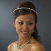 Silver Pearl & Rhinestone Headpiece Bridal Wedding Headband 7068