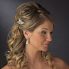 Silver Clear Bridal Wedding Hair Pin 120