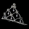 * Silver and Pearl Flower Girl's Bridal Wedding Tiara Bridal Wedding Hair Comb HPC 500
