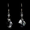 * Earring 8124 Silver Clear