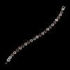 * Clear Rhinestone Bridal Wedding Tennis Bridal Wedding Bracelet B 99