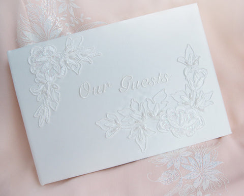 Bridal Wedding Guest Book 505 in English