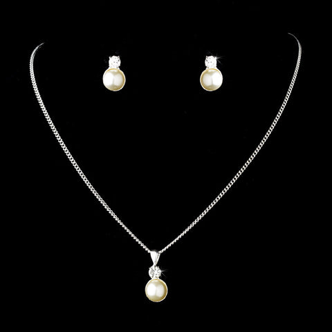 Bridal Wedding Pearl Jewelry Set 113