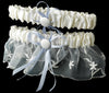Two Piece Bridal Wedding Garter Set 88