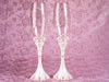Pink Princess Wedding Toasting Flutes FL 457