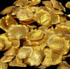 100 Gold Bridal Wedding & Formal Silk Rose Petals
