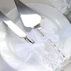 24% Crystal Handle Bridal Wedding Paris Wedding Bridal Weddng Cake Server Set CS 04024