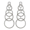 * Silver Clear Earring Set 1063