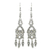 Earring 800 Silver Clear