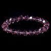 Pink Swarovski Crystal Bridal Wedding Bracelet B 201