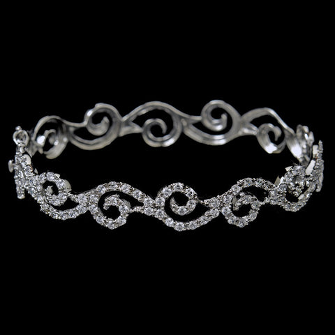 Bridal Wedding Bracelet 8350 Silver