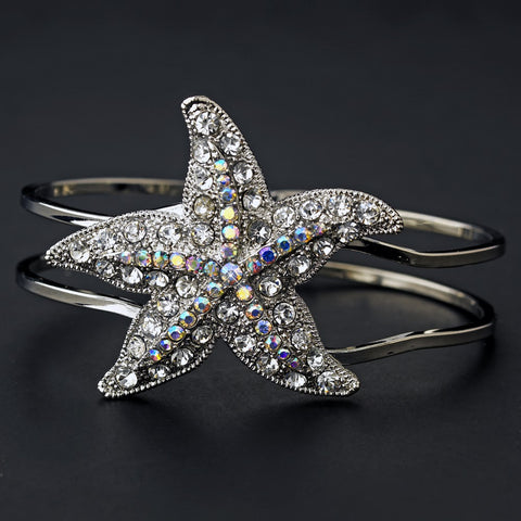 Starfish Bridal Wedding Bracelet 8502