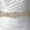 * Faux Pearl Rhinestone & Bugle Beaded Bridal Wedding Sash Belt 11
