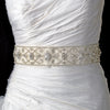 Vintage Beaded Bridal Wedding Sash Belt 13