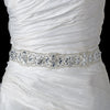 Bridal Wedding Floral Crystal Sash Bridal Wedding Belt 252