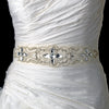 * Pearls, Rhinestones & Beaded Bridal Wedding Sash Belt 3
