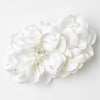 Ivory Pearl & Rhinestone Accent Bridal Wedding Flower Bridal Wedding Hair Clip 9640