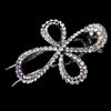 * Black Clear AB Bridal Wedding Hair Clip 467