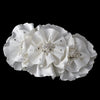 * Beautiful Ruffle Vintage Inspired Bridal Wedding Hair Clip or Bridal Wedding Hair Clip Bridal Wedding Brooch 472