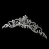 Swarovski Crystal Floral Bridal Wedding Hair Comb 2374