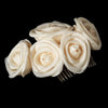 Charming Gold Flower Bridal Wedding Hair Comb 4647