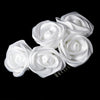 Charming White Flower Bridal Wedding Hair Comb 4647