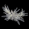 Magnificent Ivory Rhinestone Spritz Bridal Wedding Veiling Bridal Wedding Hair Comb 9731