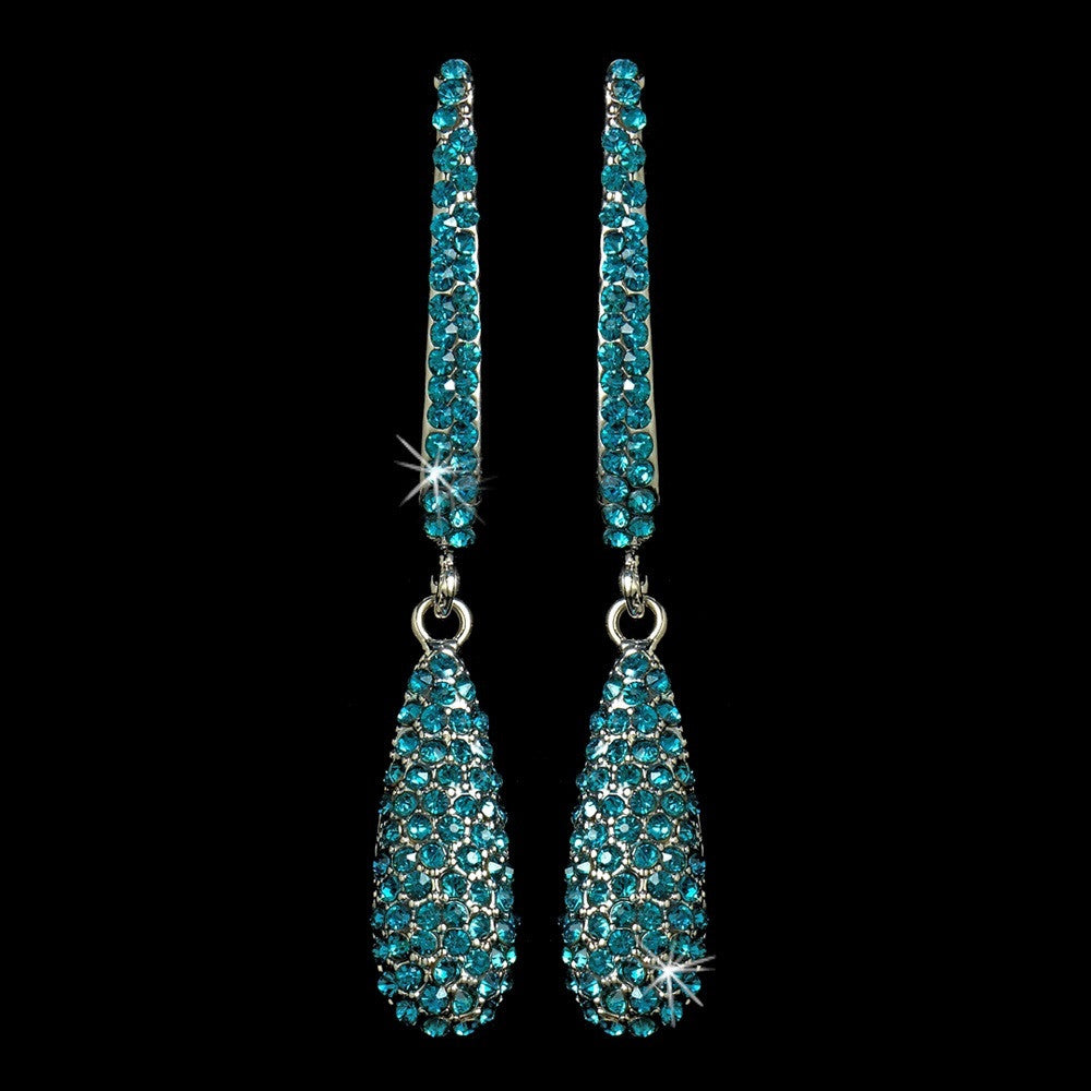 Earring 1026 Silver Turquoise