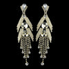 Gold Clear Earring Set 1059